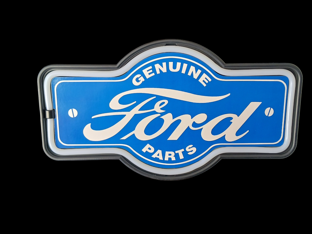 "Genuine Ford Parts" LED rope sign Man Cave Blvd