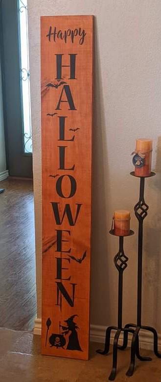 Wooden Porch Sign