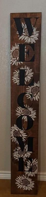 Wooden Porch Sign