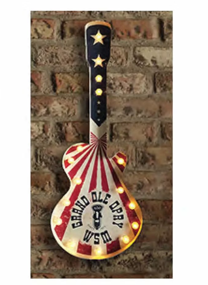 Grand Ole Opry Guitar Wall Decor